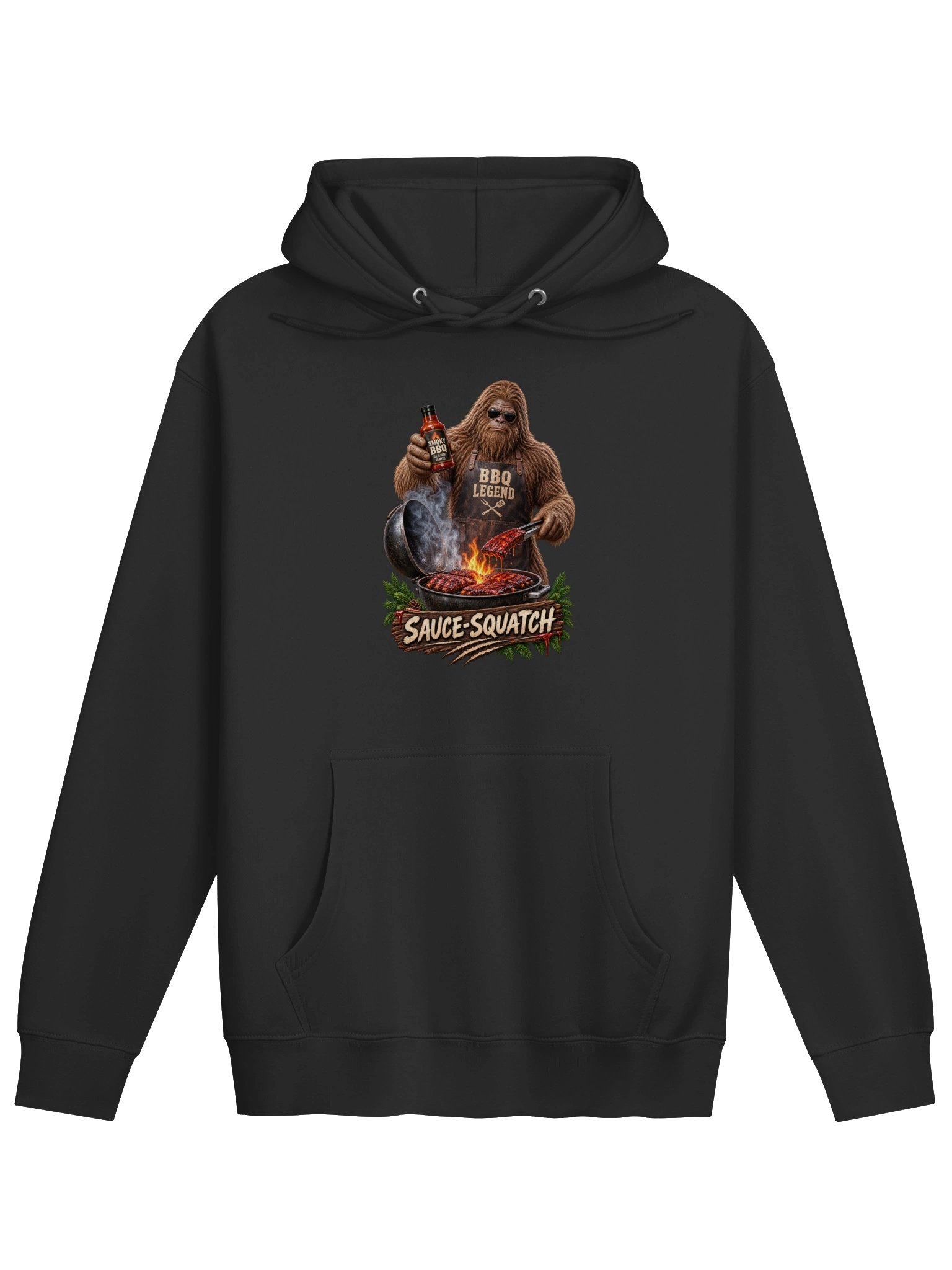 Sauce-Squatch BBQ Legend Hoodie product image (3)
