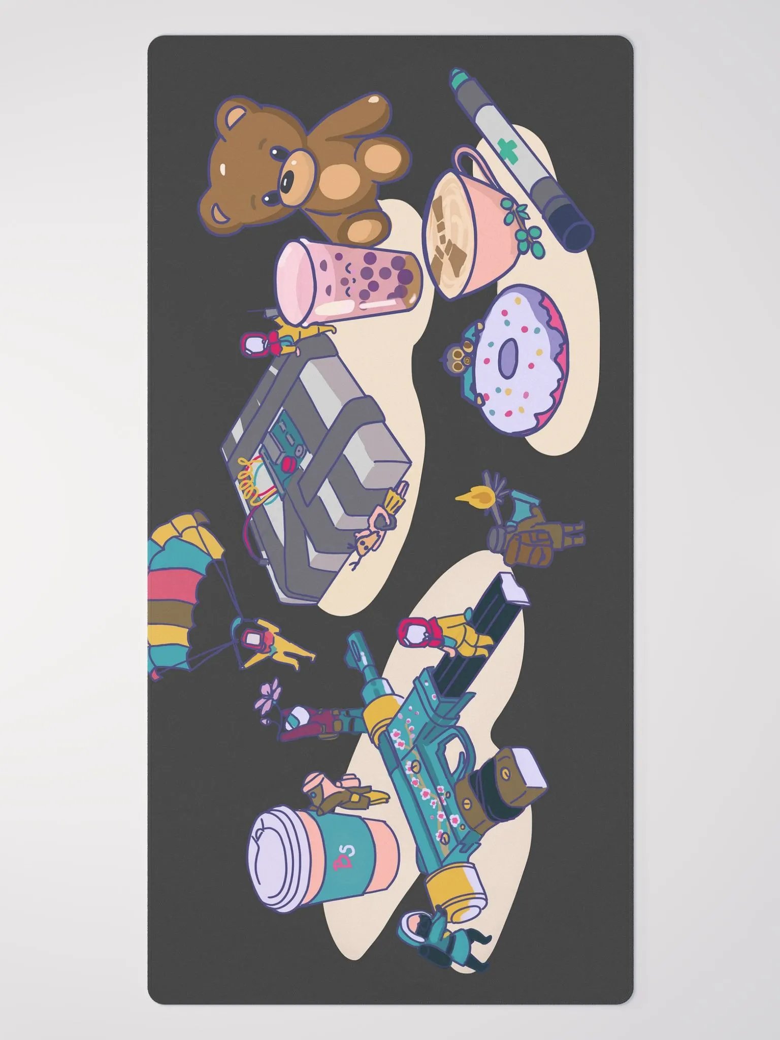 Rust Hazzy Chibi Mouse Pad - Black product image (2)