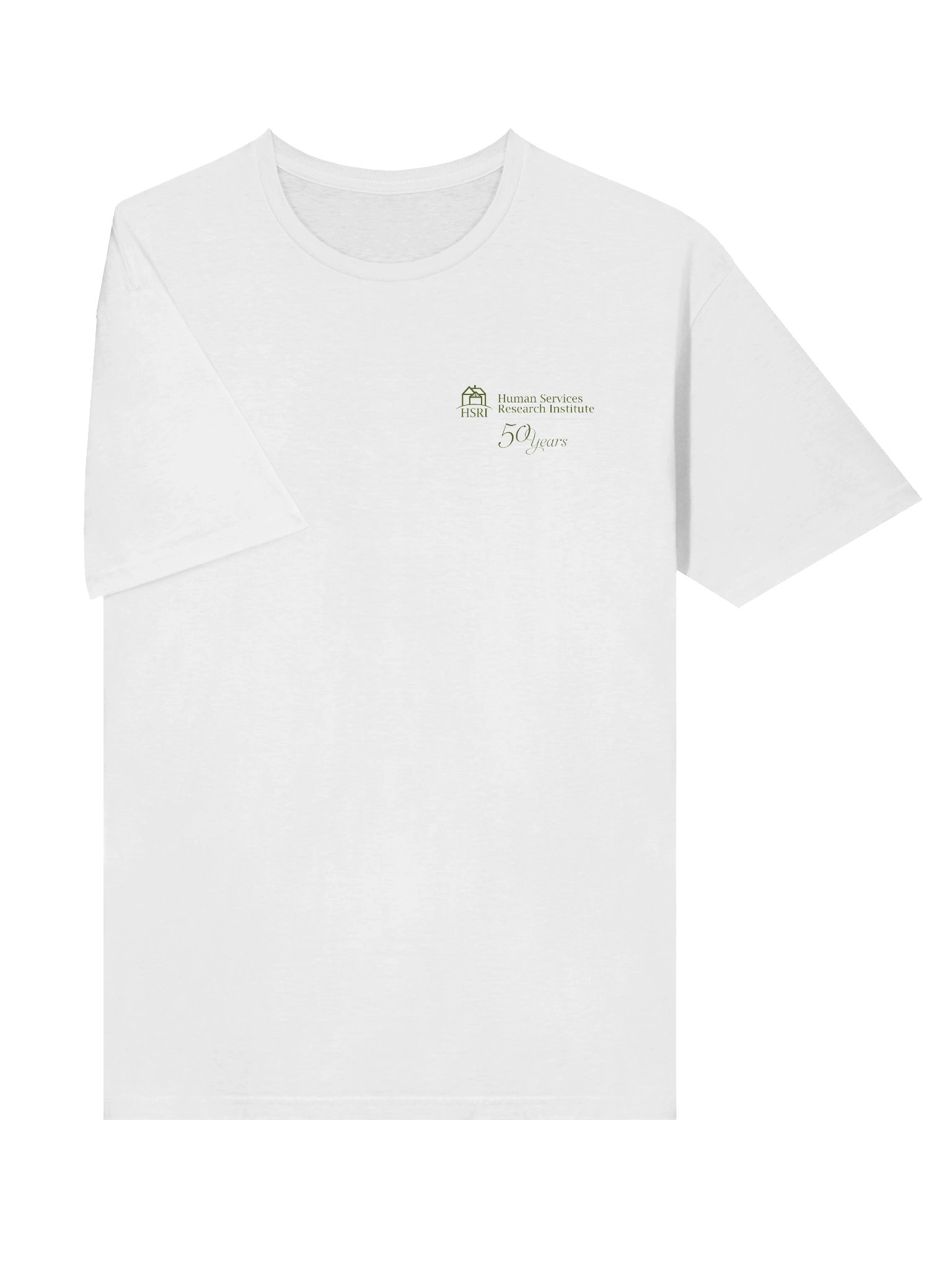 HSRI 50th Anniversary Crewneck Soft-Style T-Shirt - White product image (5)
