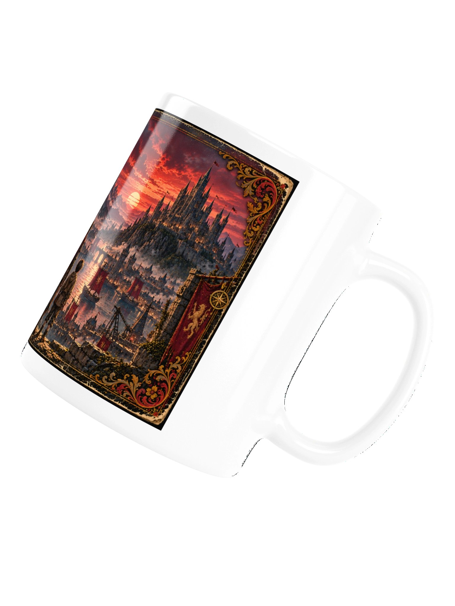 Legends of Kersia – White Ceramic Mug product image (17)