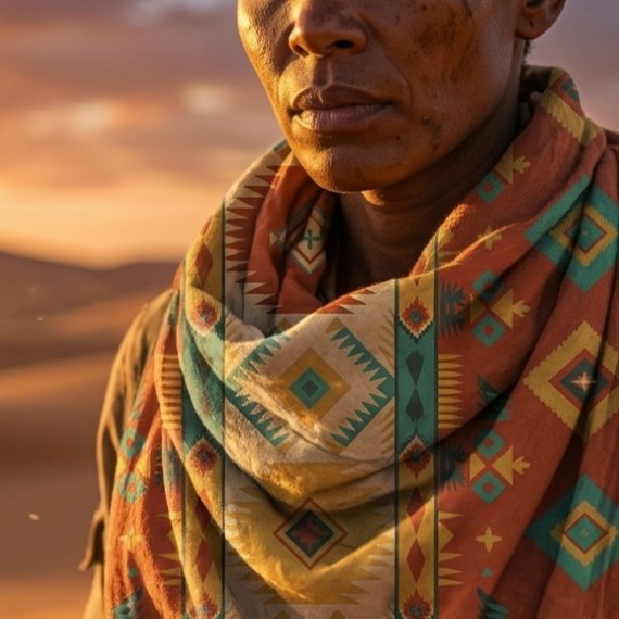 Nomad Scarf (Bandana) – Mexican Symmetry Edition 03 product image (1)