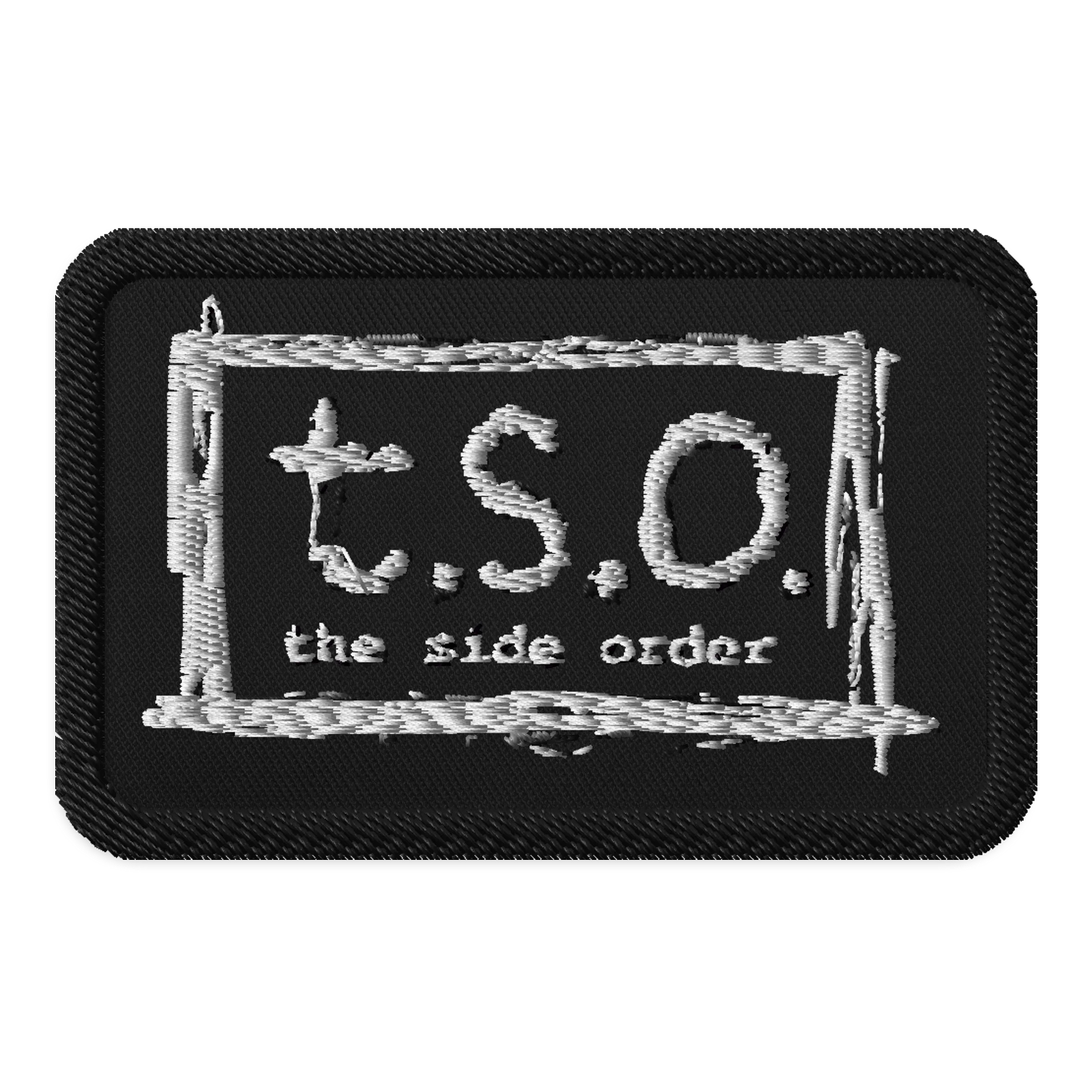 t.S.O. Logo Embroidered Patch product image (1)