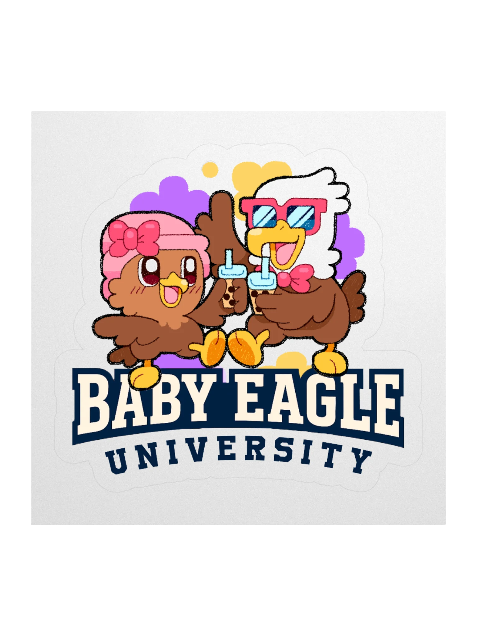 Eagle University Sticker (Single) product image (1)