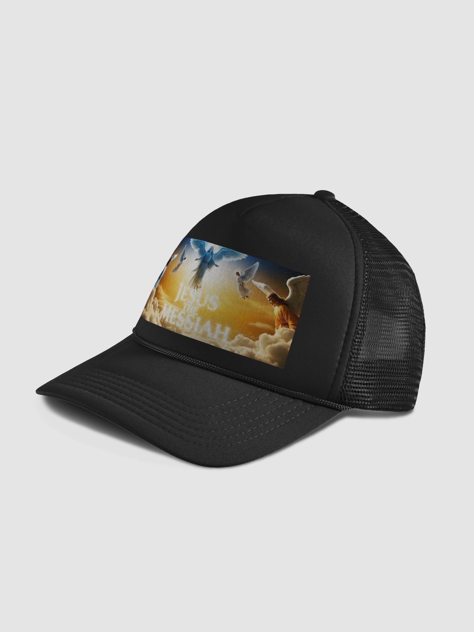 Jesus The Messiah | Heaven's Glory Trucker Hat product image (4)