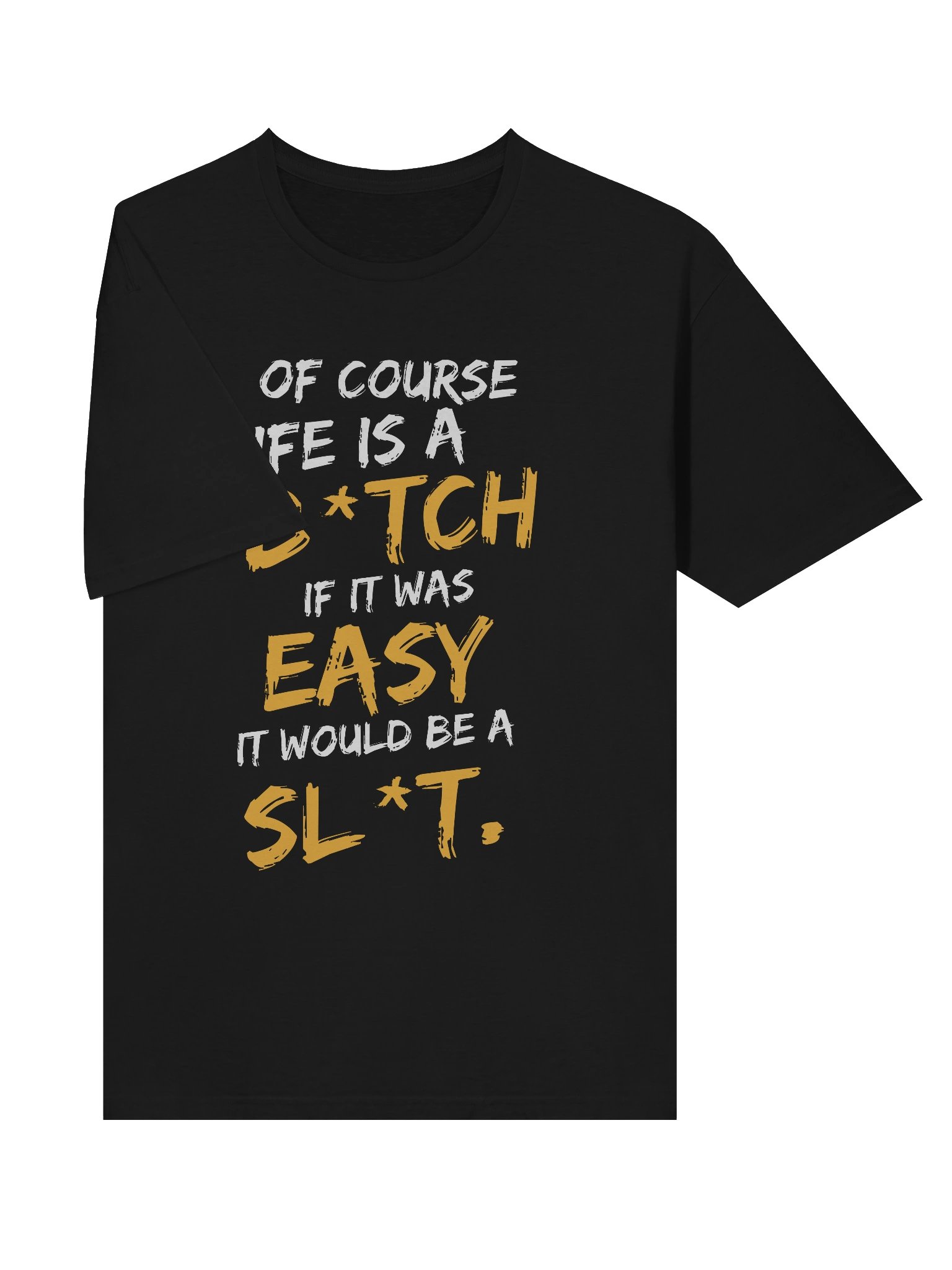 Bold Text Unisex Statement T-Shirt product image (5)