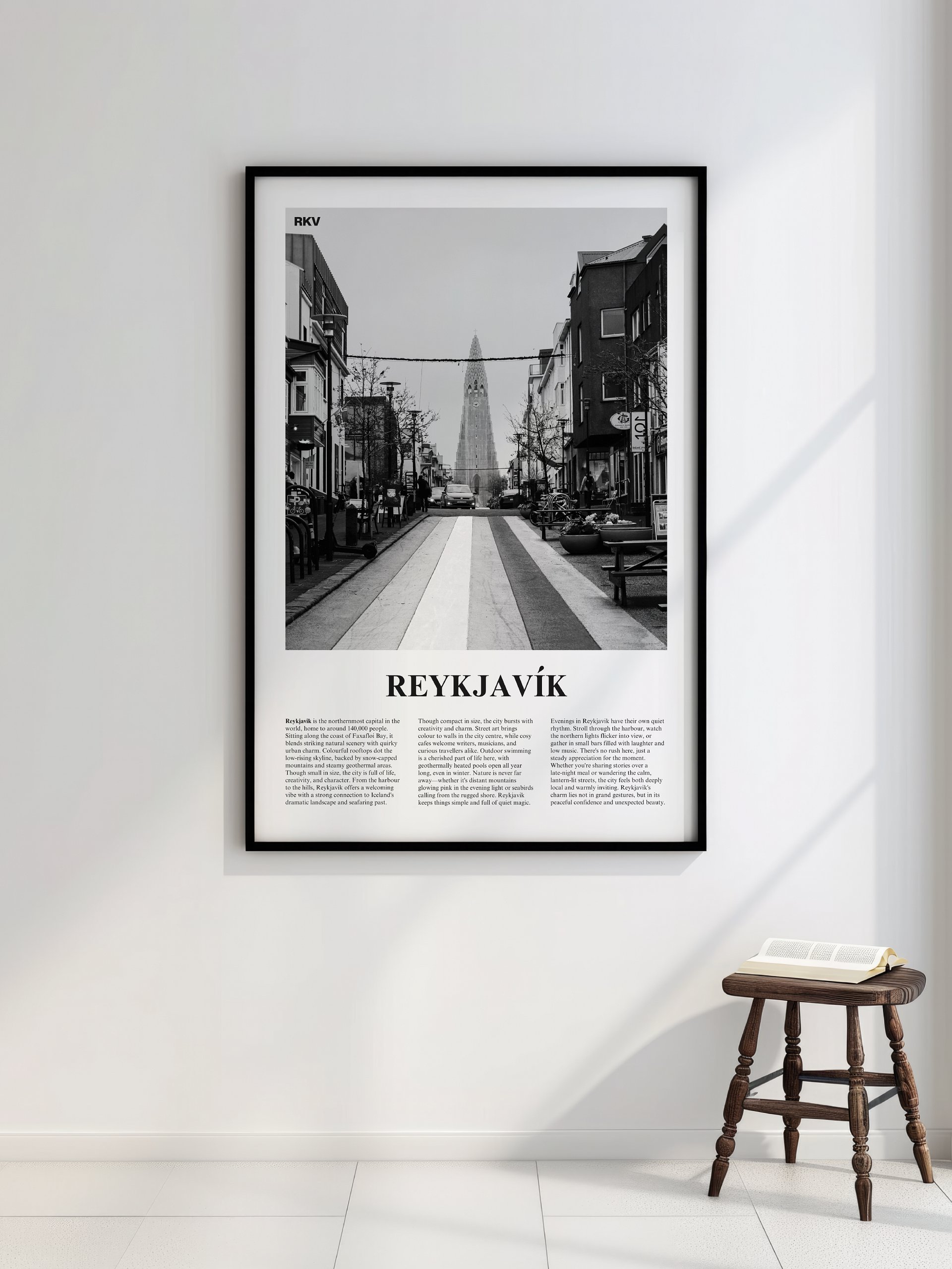 Reykjavik 03 Newspaper Poster product image (2)