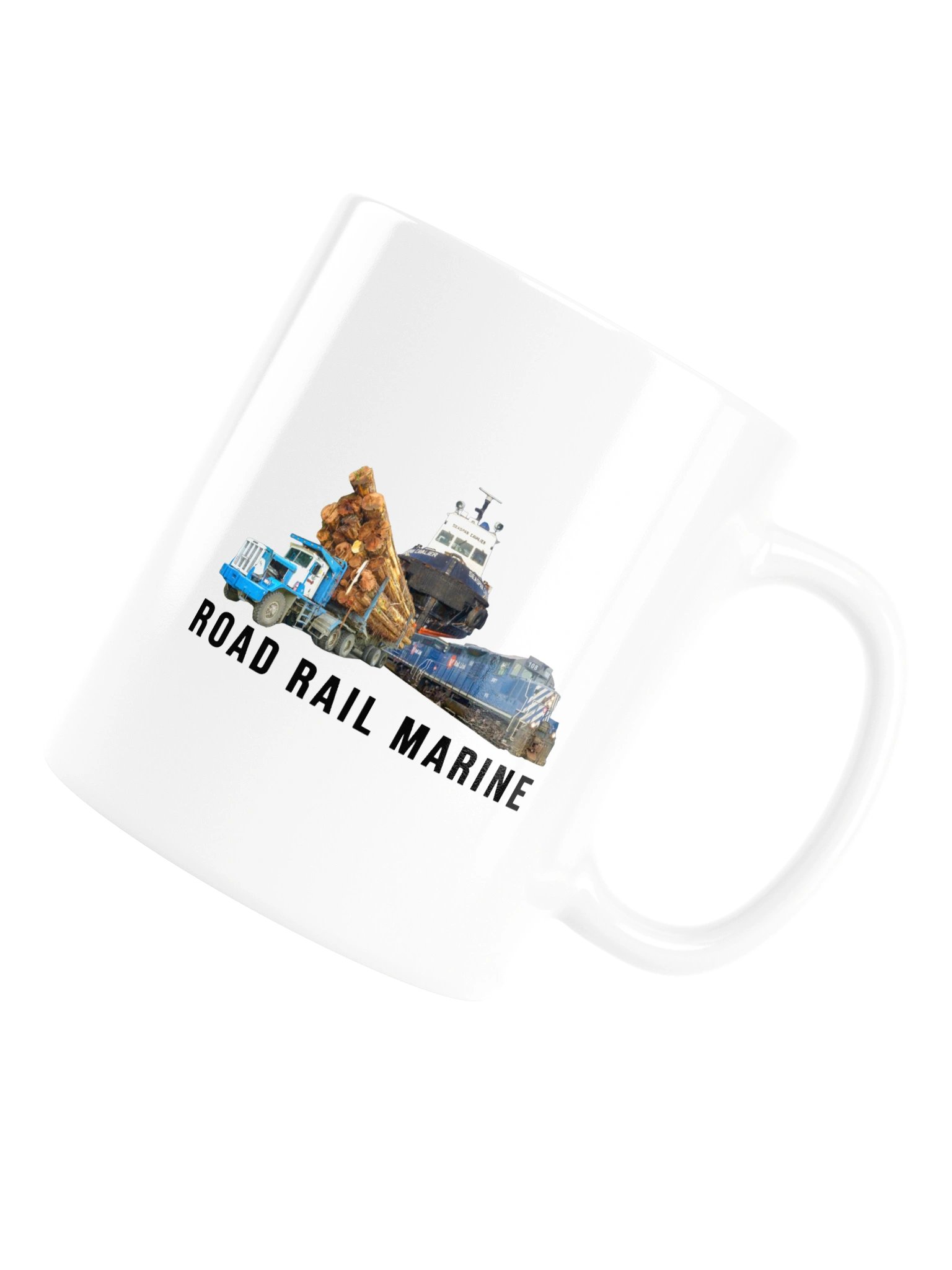 Road Rail Marine mug. Episode 24 Challenger truck and driver. product image (6)