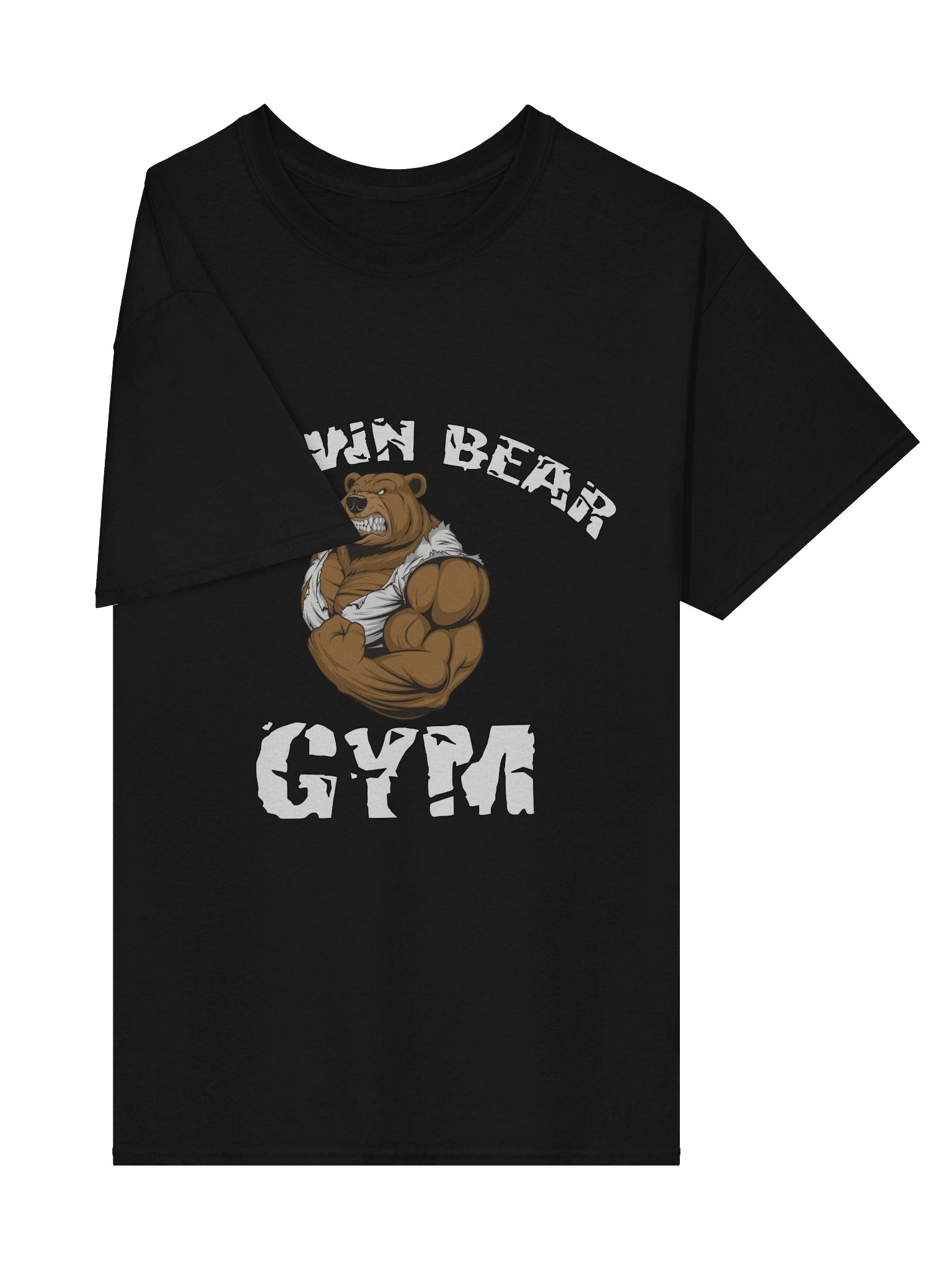 Brown Bear Gym t-shirt product image (4)