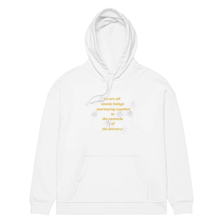 Cosmic Journey Unisex Organic Hoodie product image (2)