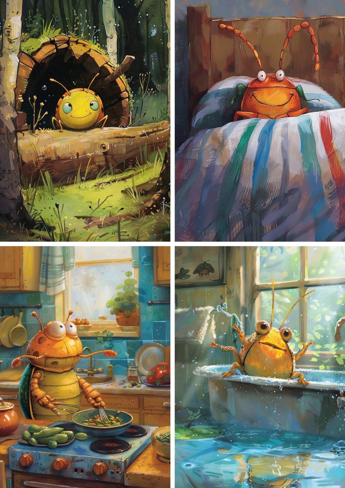 18 "Weird Bugs" Clipart Image Bundle product image (4)