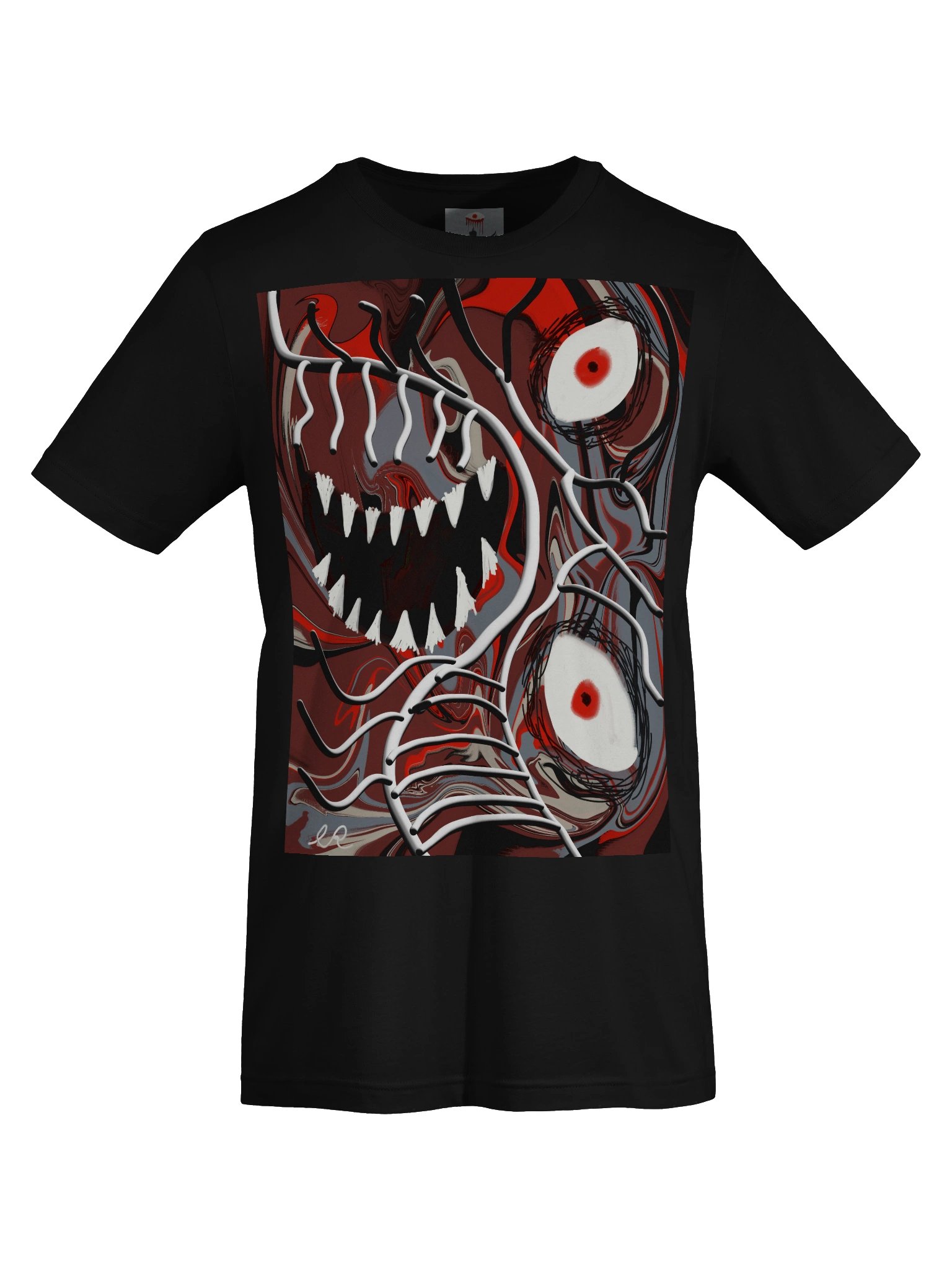 Red-Eyed Horror Monster Tee product image (5)