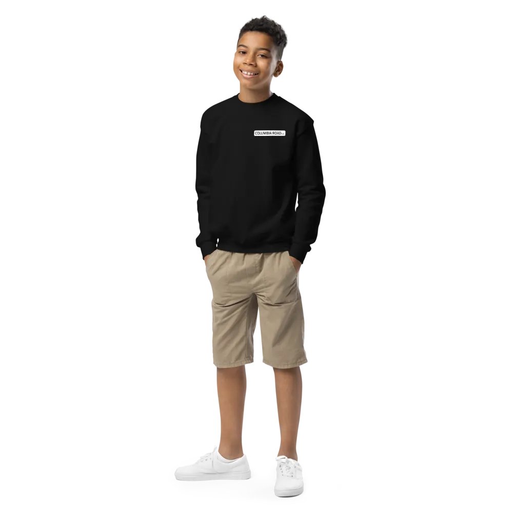 Columbia Road E.2. Kids Crew Neck Sweatshirt (Black) product image (1)