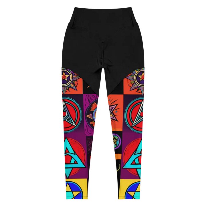 Symbology Black Top Leggings with Pocket product image (2)