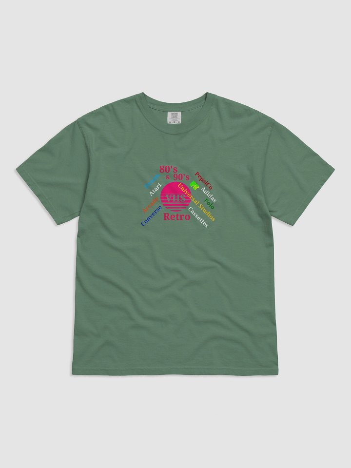 Retro VHS Circle Graphic Tee product image (1)