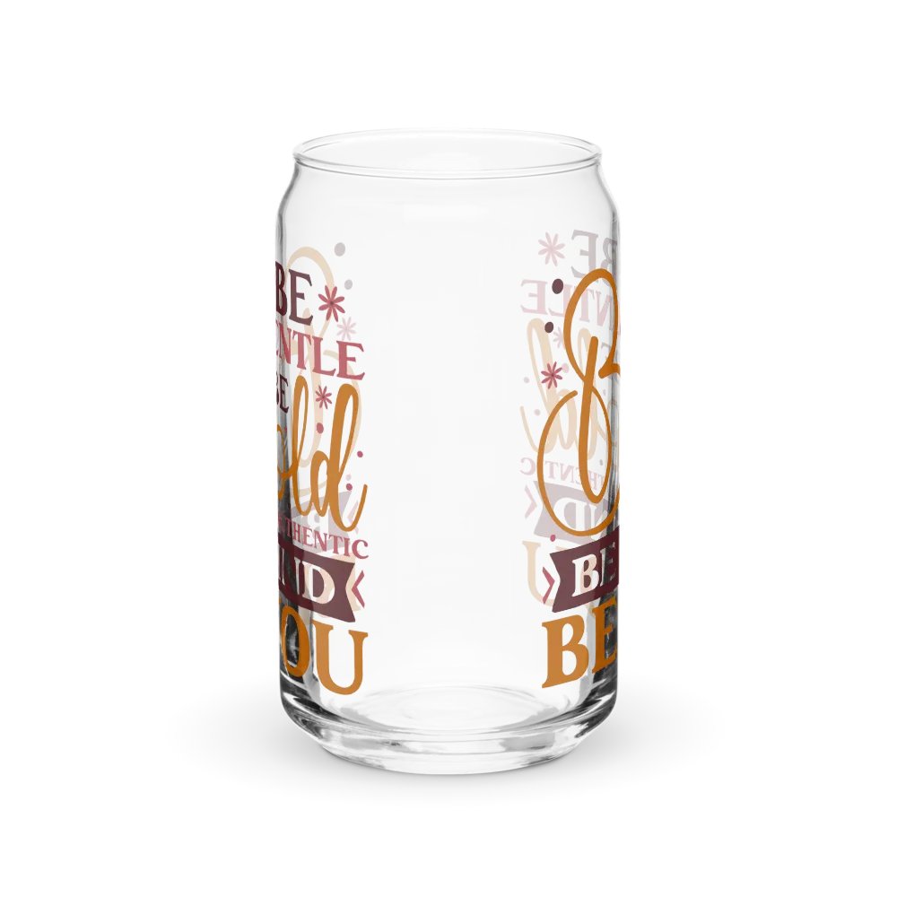 Be Bold Motivation Can-Shaped Glass product image (2)