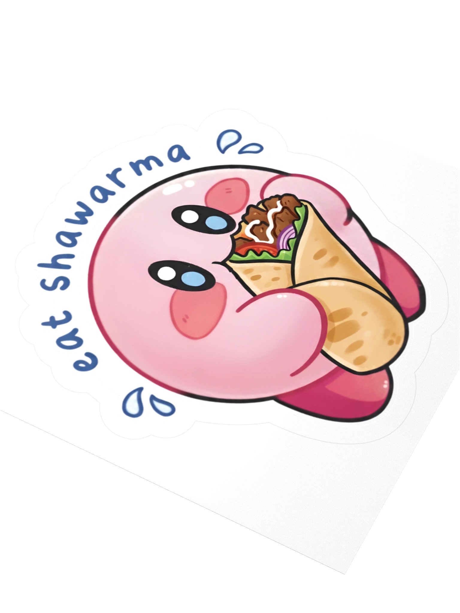 Eat Shawarma Cute Sticker product image (5)
