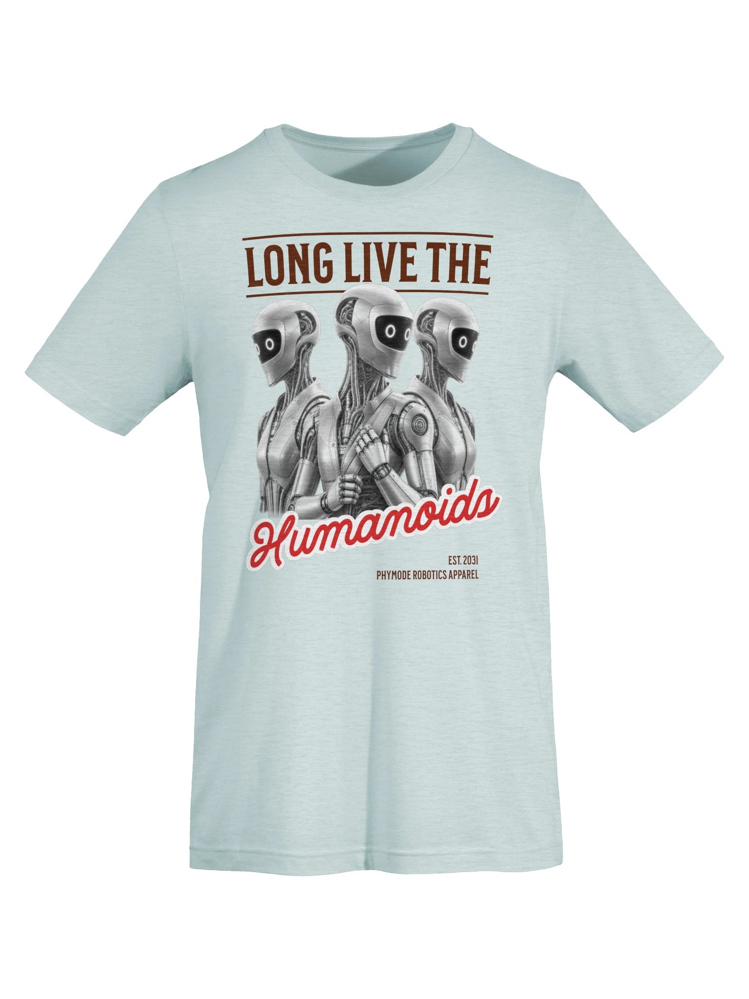Long Live the Humanoids | Robotics Tee product image (5)