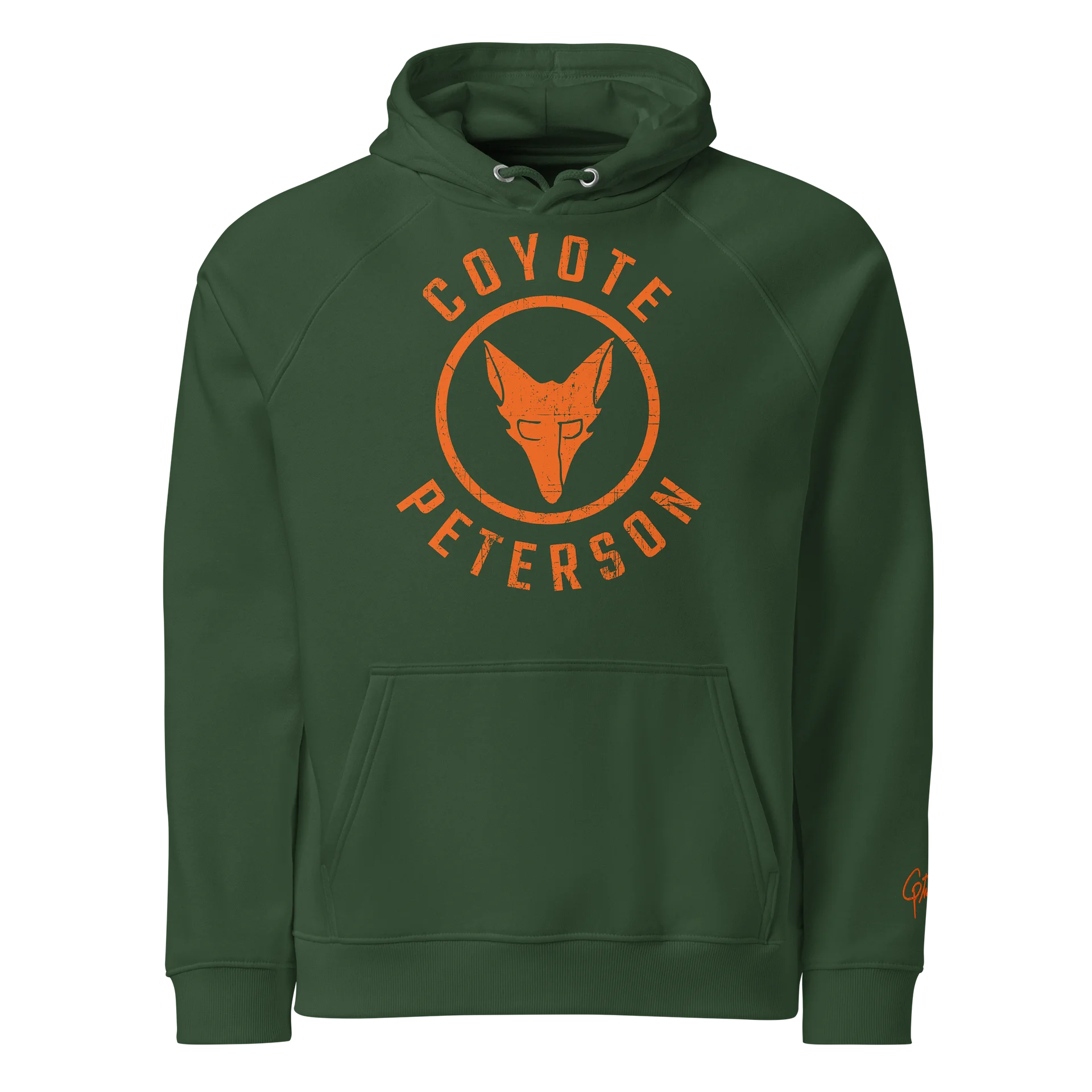 Coyote Coin Unisex Eco-Friendly Raglan Hoodie product image (1)