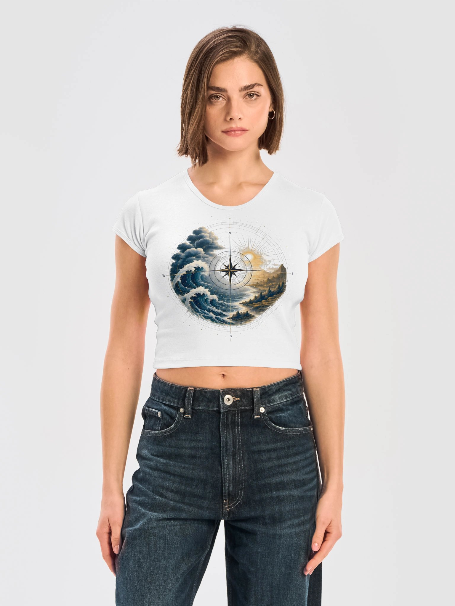 Fitted cropped top product image (1)