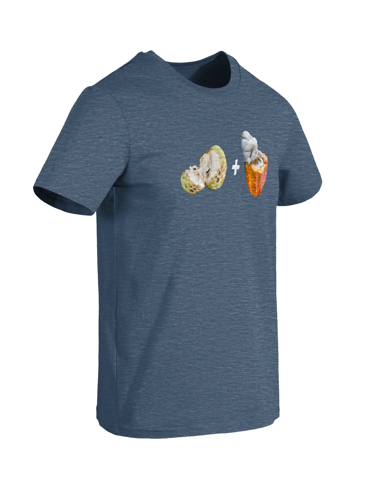 Caribbean Apples - Sugar Apple + CoCao West Indies - Minimal - Organic Cotton T-Shirt product image (68)