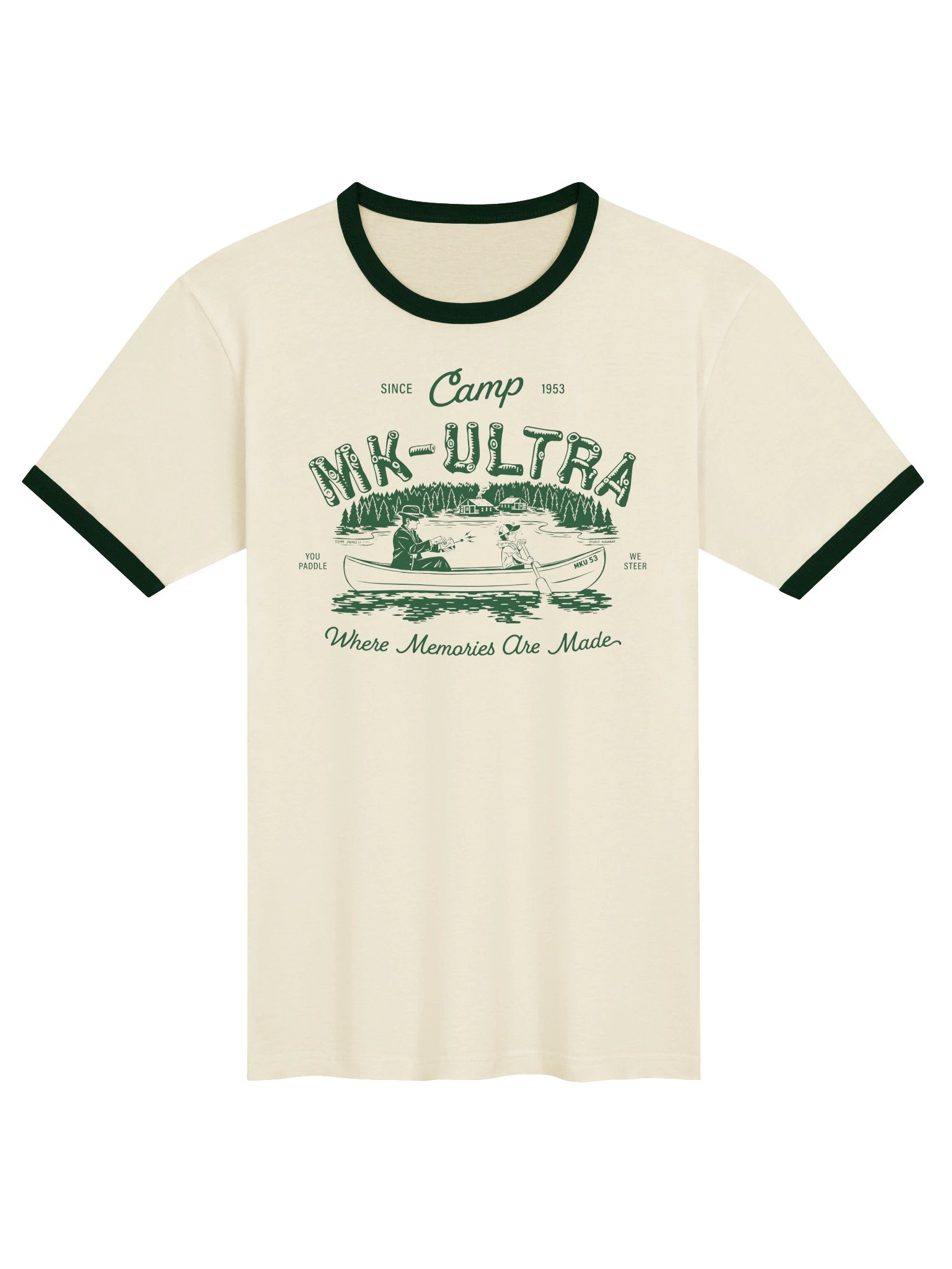 Camp MK-Ultra Ringer Tee product image (1)