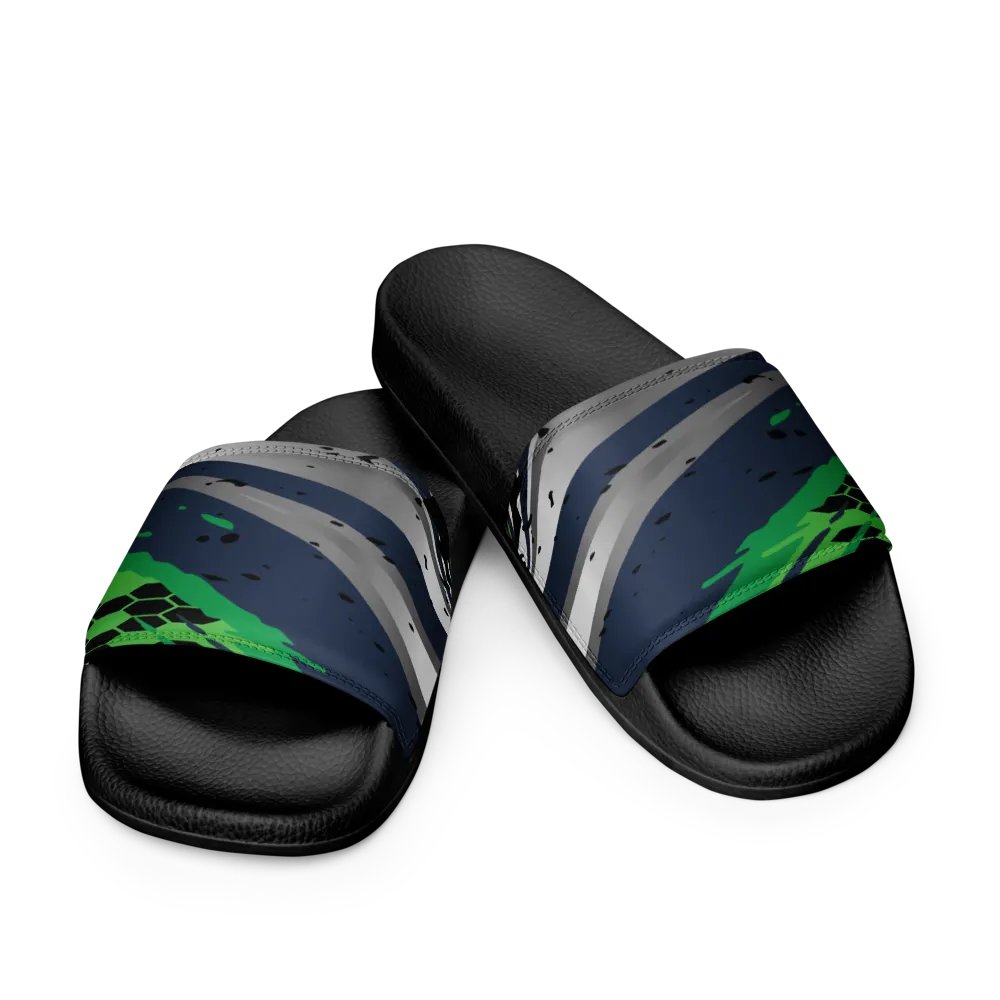 Dynamic Hexagon Men's Slides product image (2)