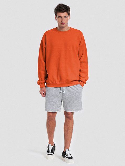 Photo showing Gildan Classic Crewneck Sweatshirt