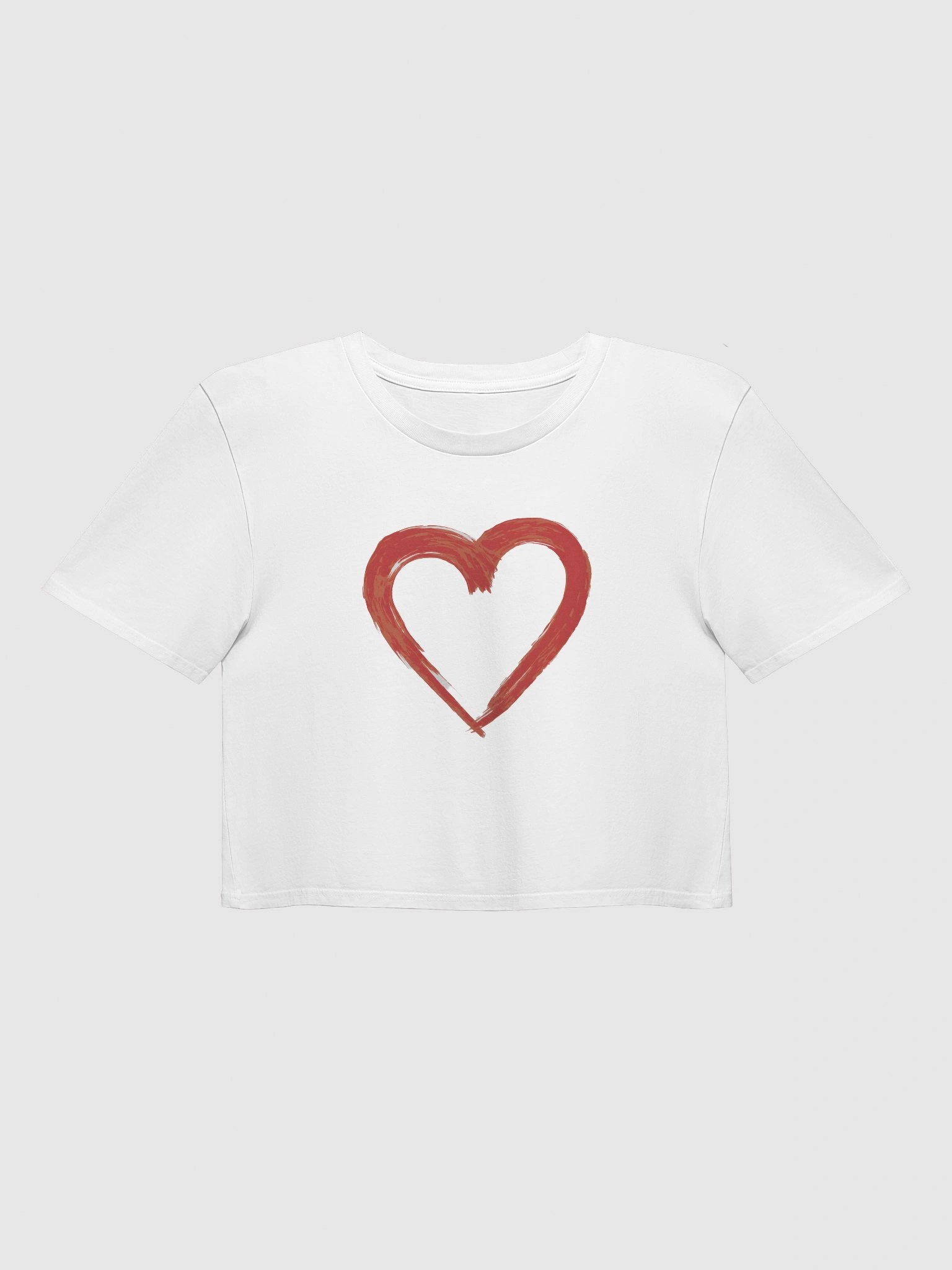 LOVE HEART Crop Top product image (1)