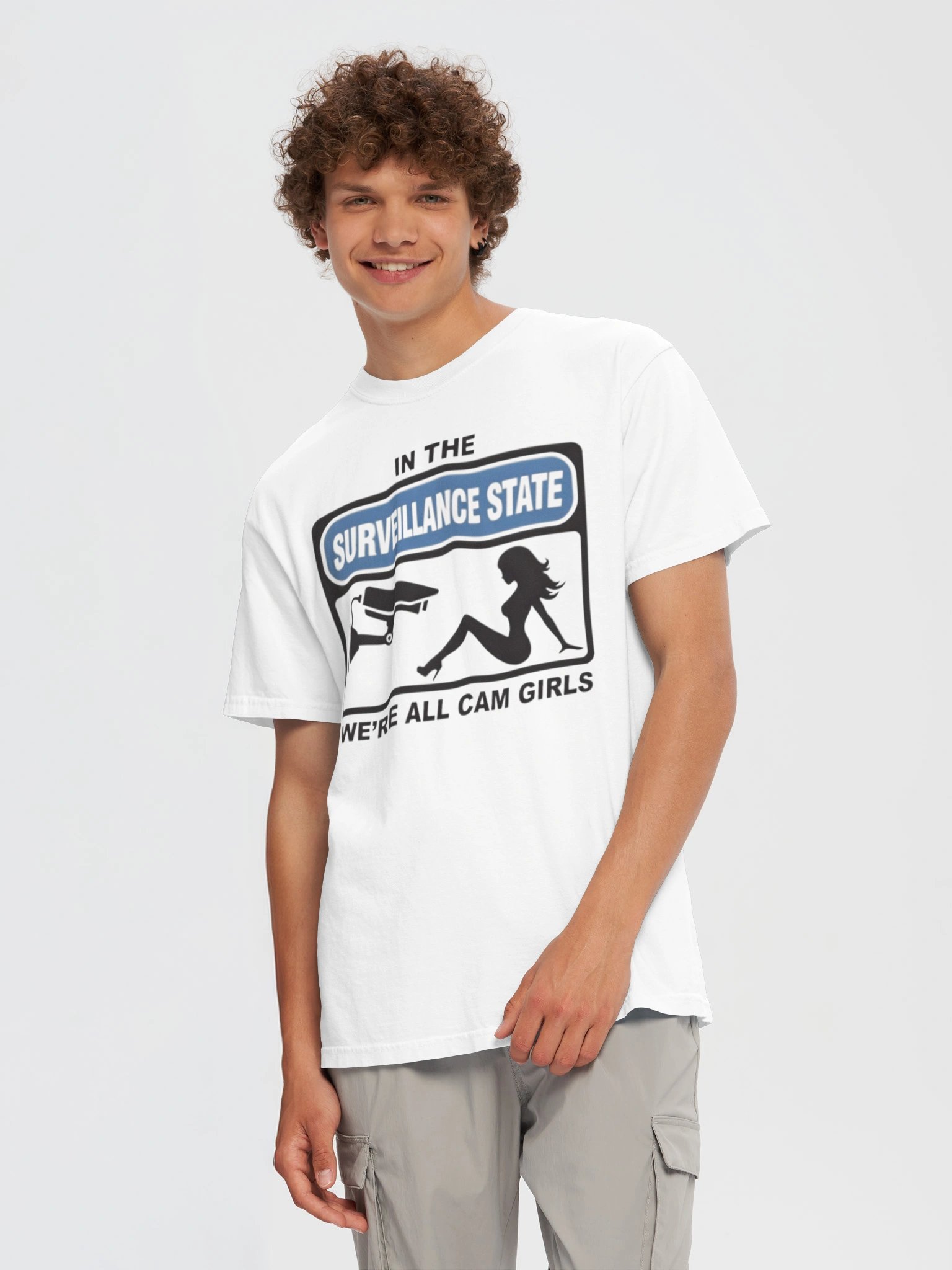 In The Surveillance State, We're All Cam Girls Tee product image (78)