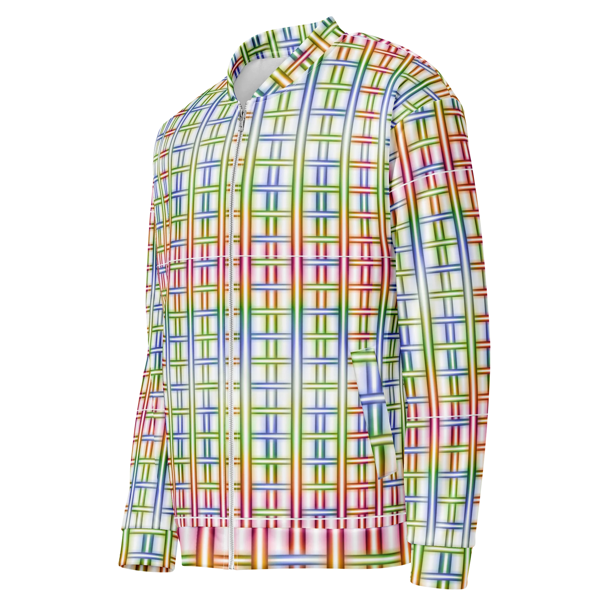 Rainbow Structure – Urban Techwear Jacket Bomber Jacket product image (3)