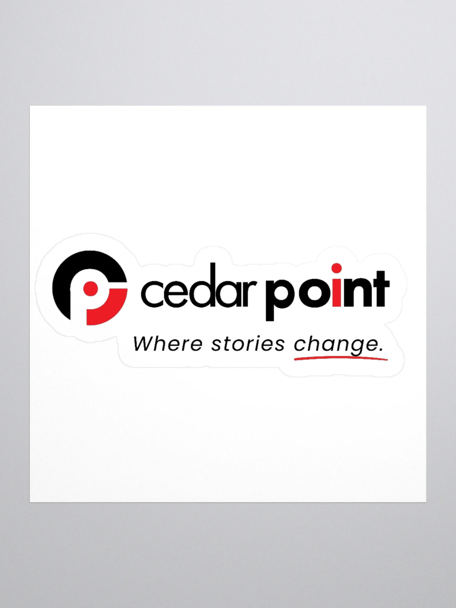 Where Stories Change Sticker product image (1)