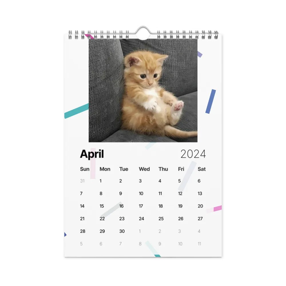Wall Calendar (2024): Meme Cats product image (2)