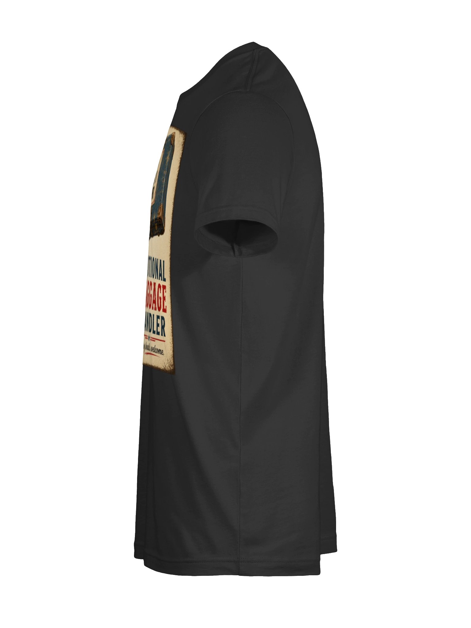 Emotional Baggage Handler – Heavy Loads Welcome Vintage Forklift T-Shirt product image (9)