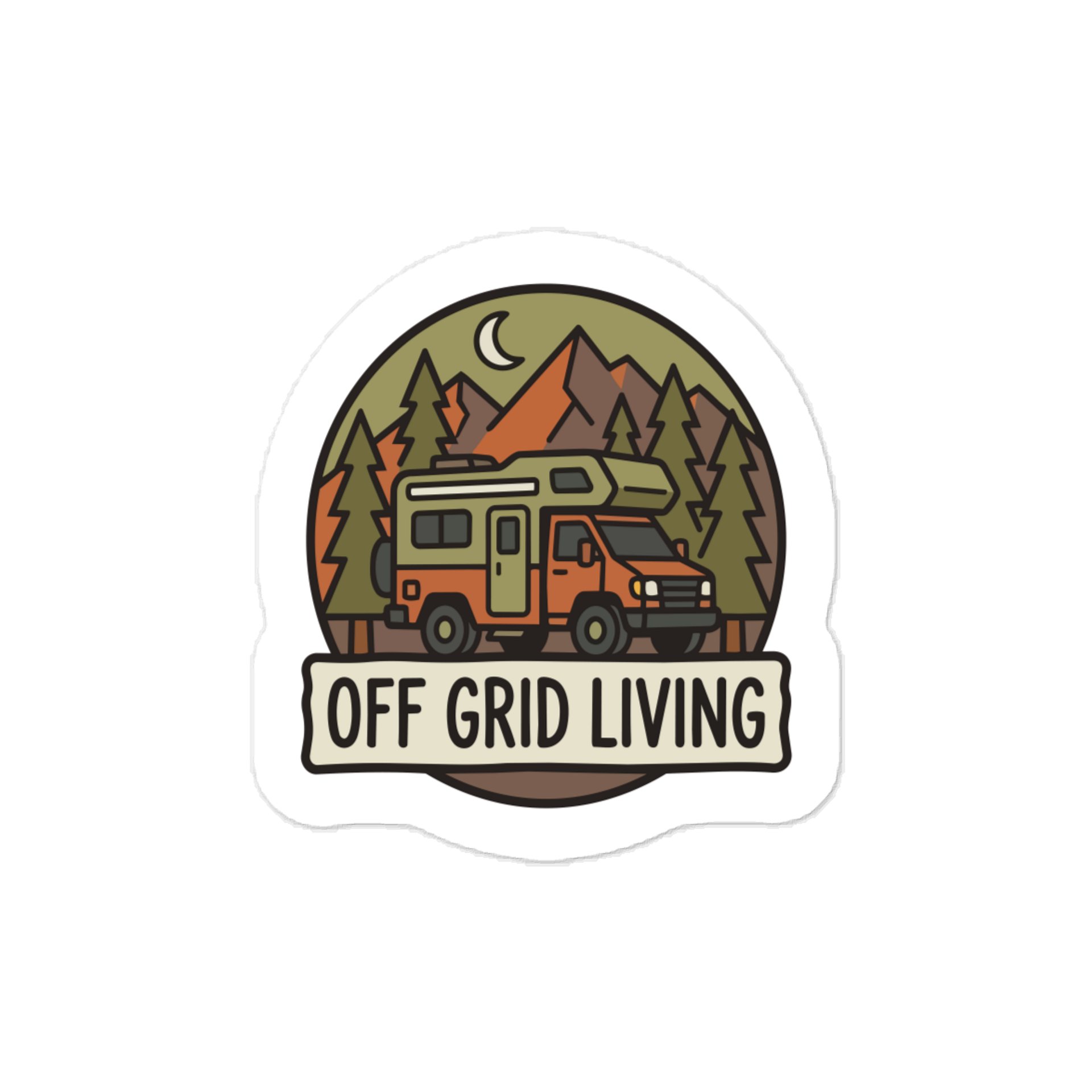 Off Grid Living Sticker product image (1)