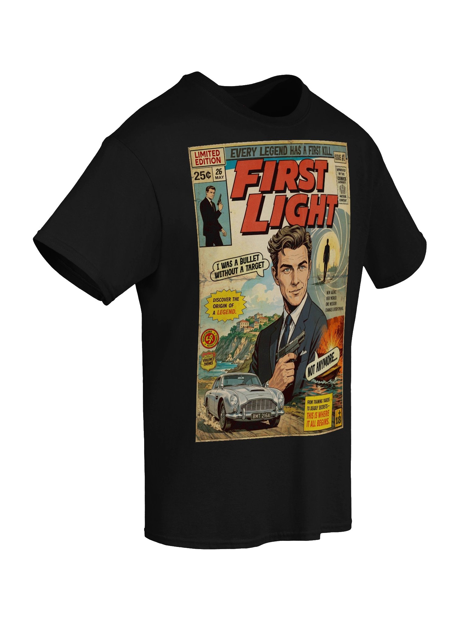 Last Light Comic Art Gaming T-Shirt product image (6)