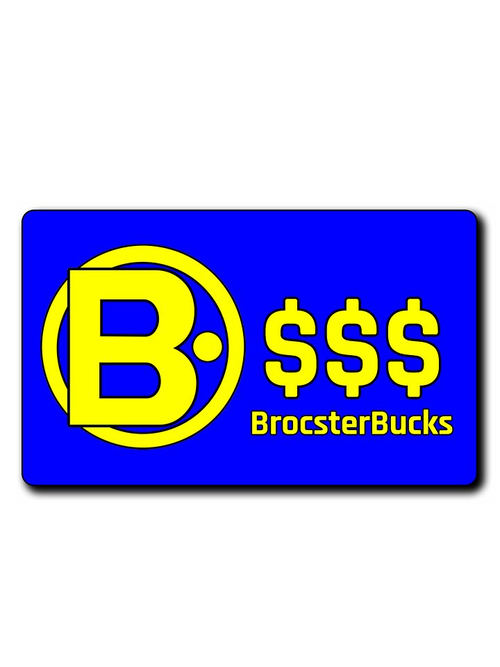 BrocsterBucks - Gift Card product image (1)
