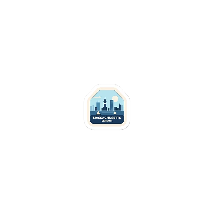 SERHANT. Massachusetts Sticker product image (1)