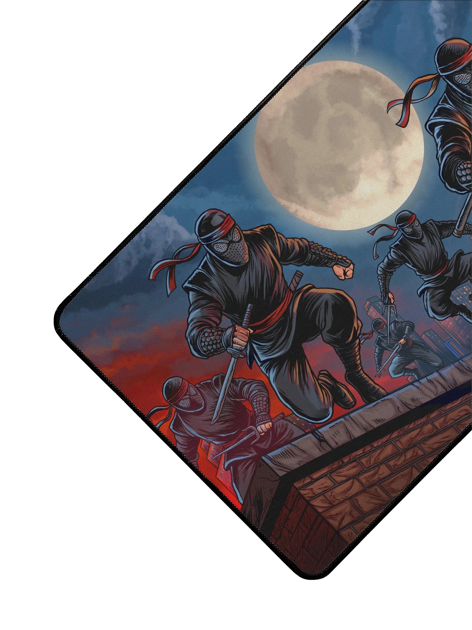 'Ninja' Hand Drawn Playmat by DarkSideTokens! product image (3)