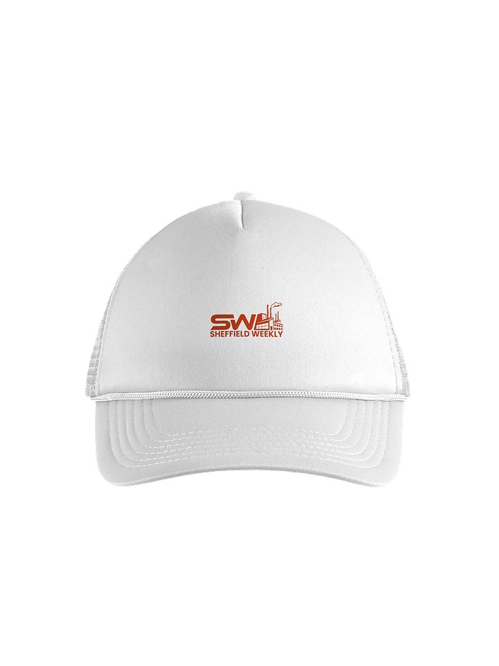 SW Trucker Hat - White/Orange product image (1)