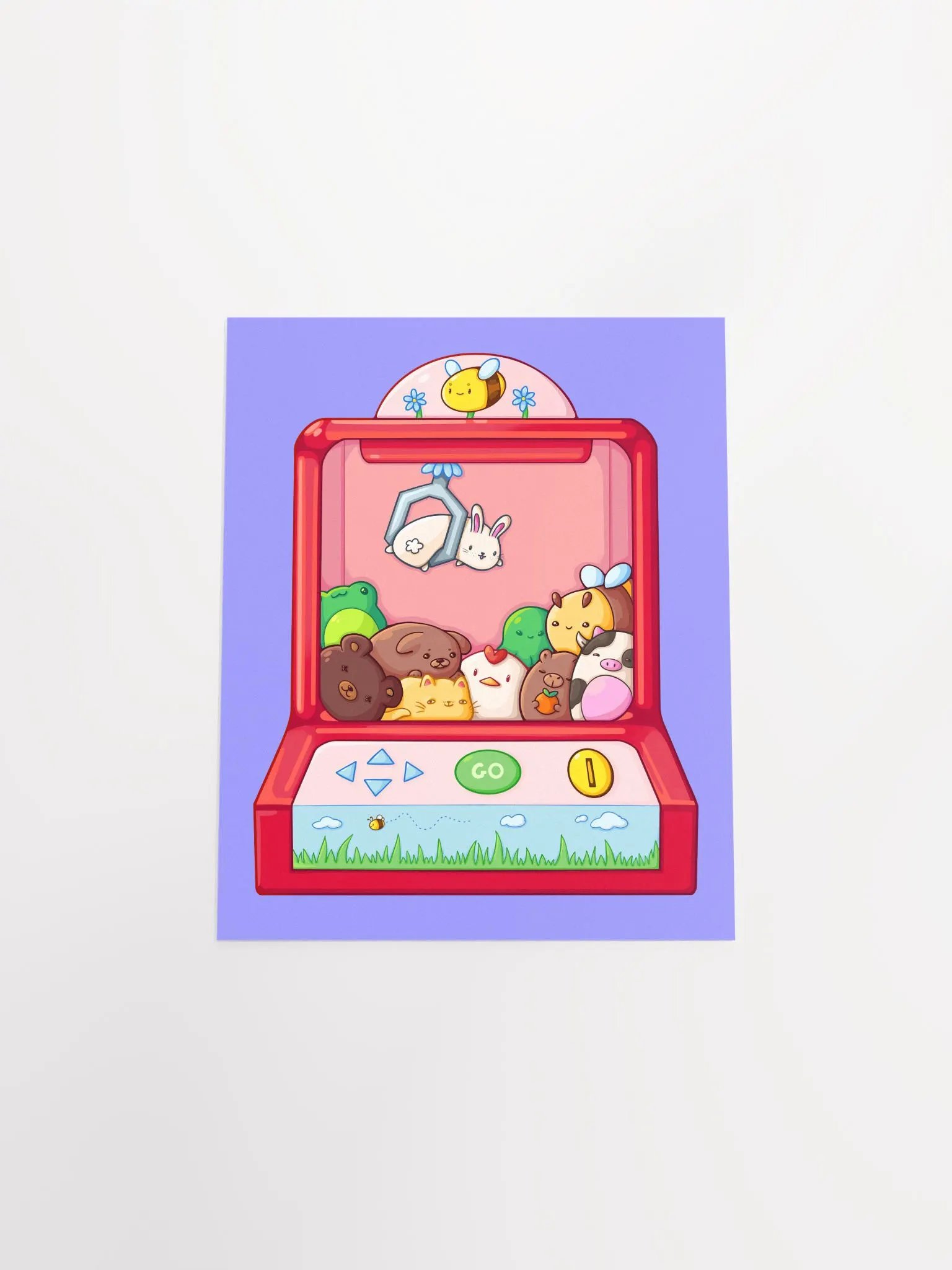 Plushie Claw Machine Poster product image (4)