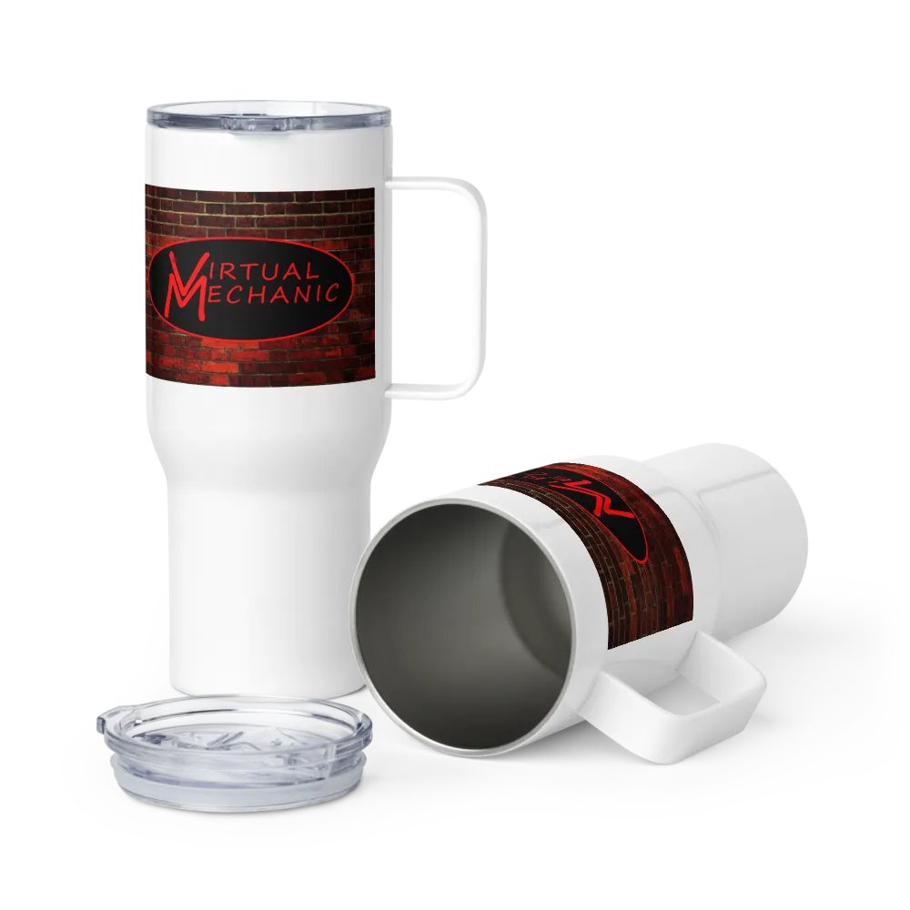 Wraparound wall neon Virtual Mechanic Travel Mug product image (6)