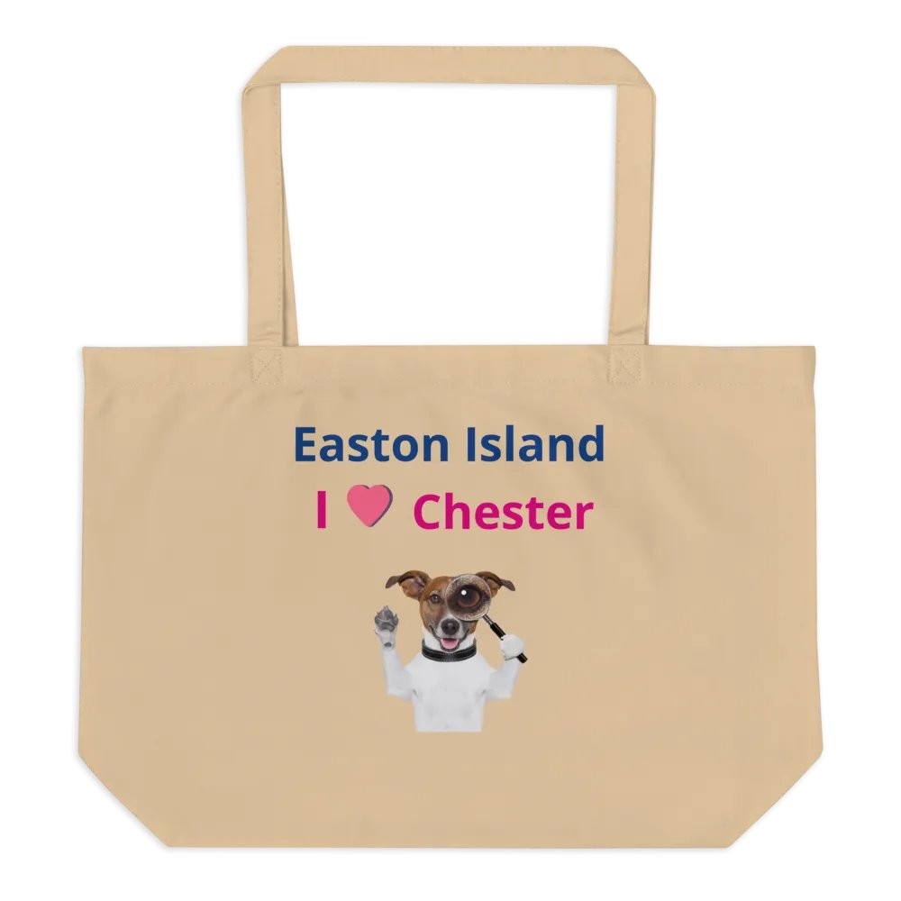 Easton Island - I Heart Chester Tote Bag product image (6)