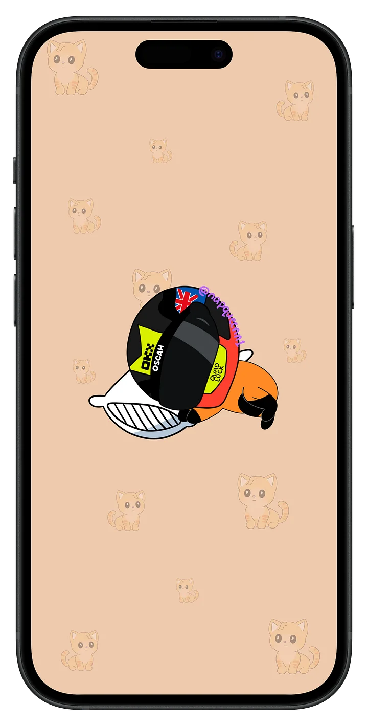 Sleeping Mini Oscar - Phone Wallpaper (Updated) product image (2)