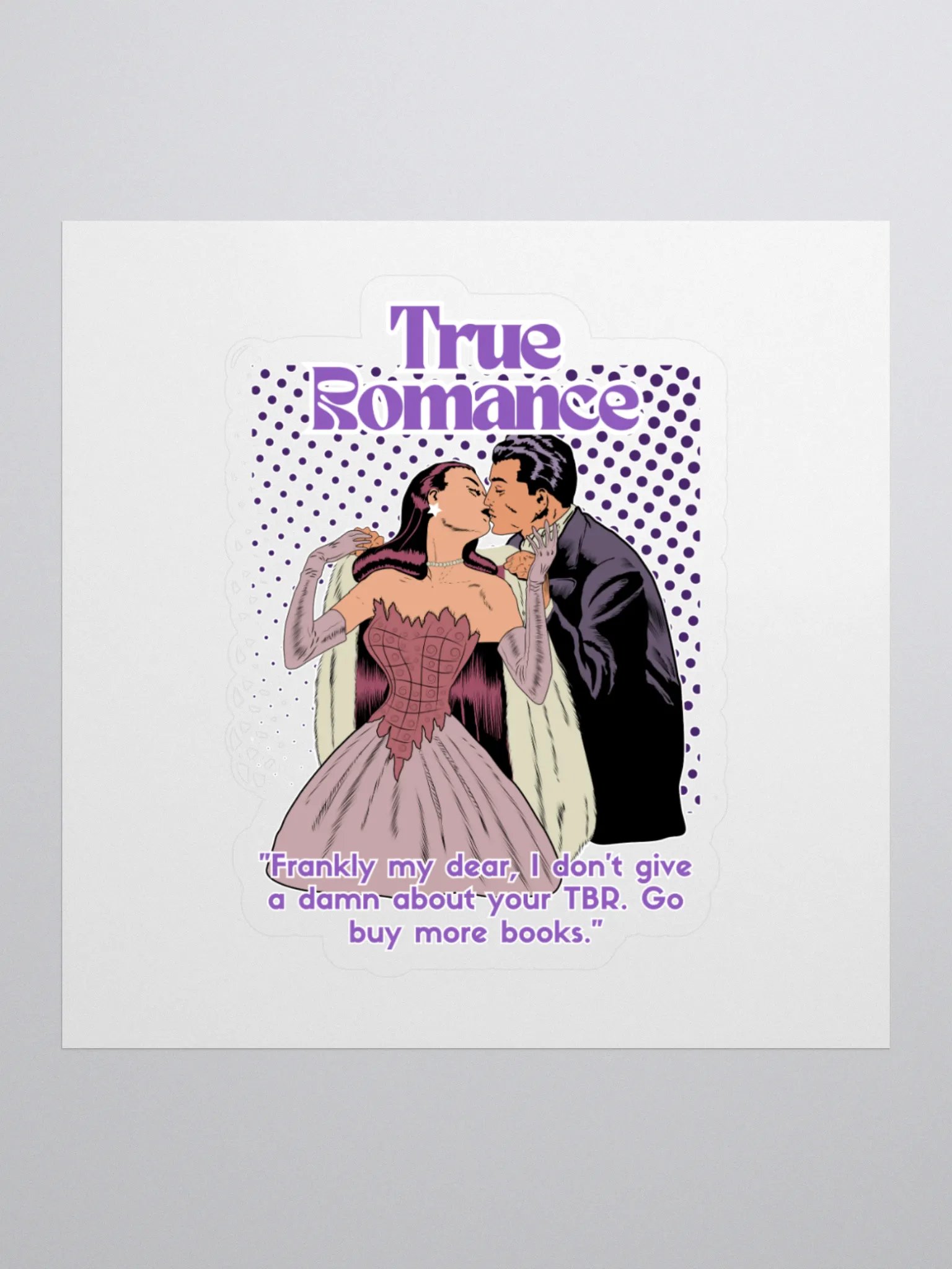 True Romance Kiss-Cut Sticker product image (1)