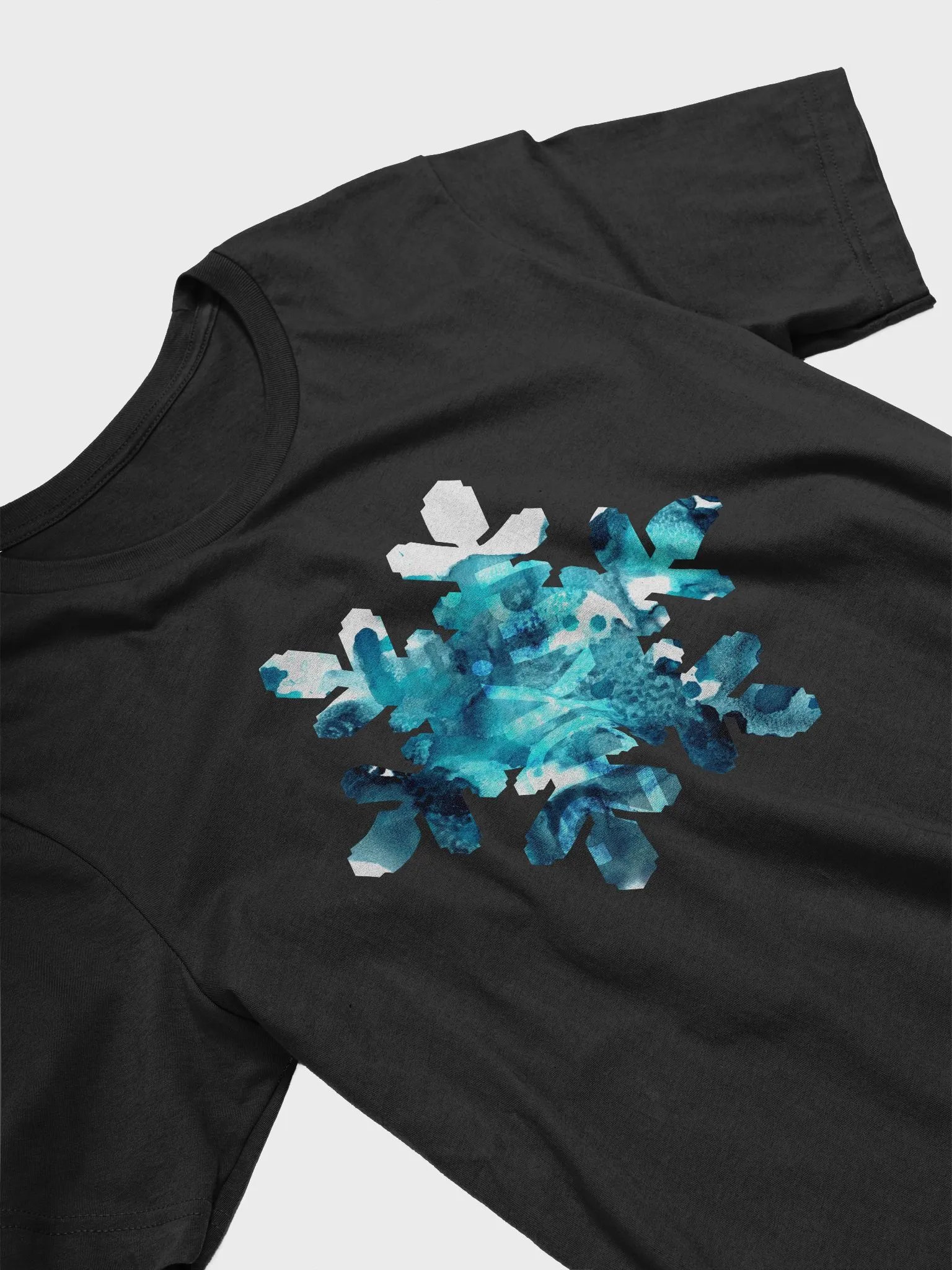 Blue Snowflake T-Shirt product image (3)