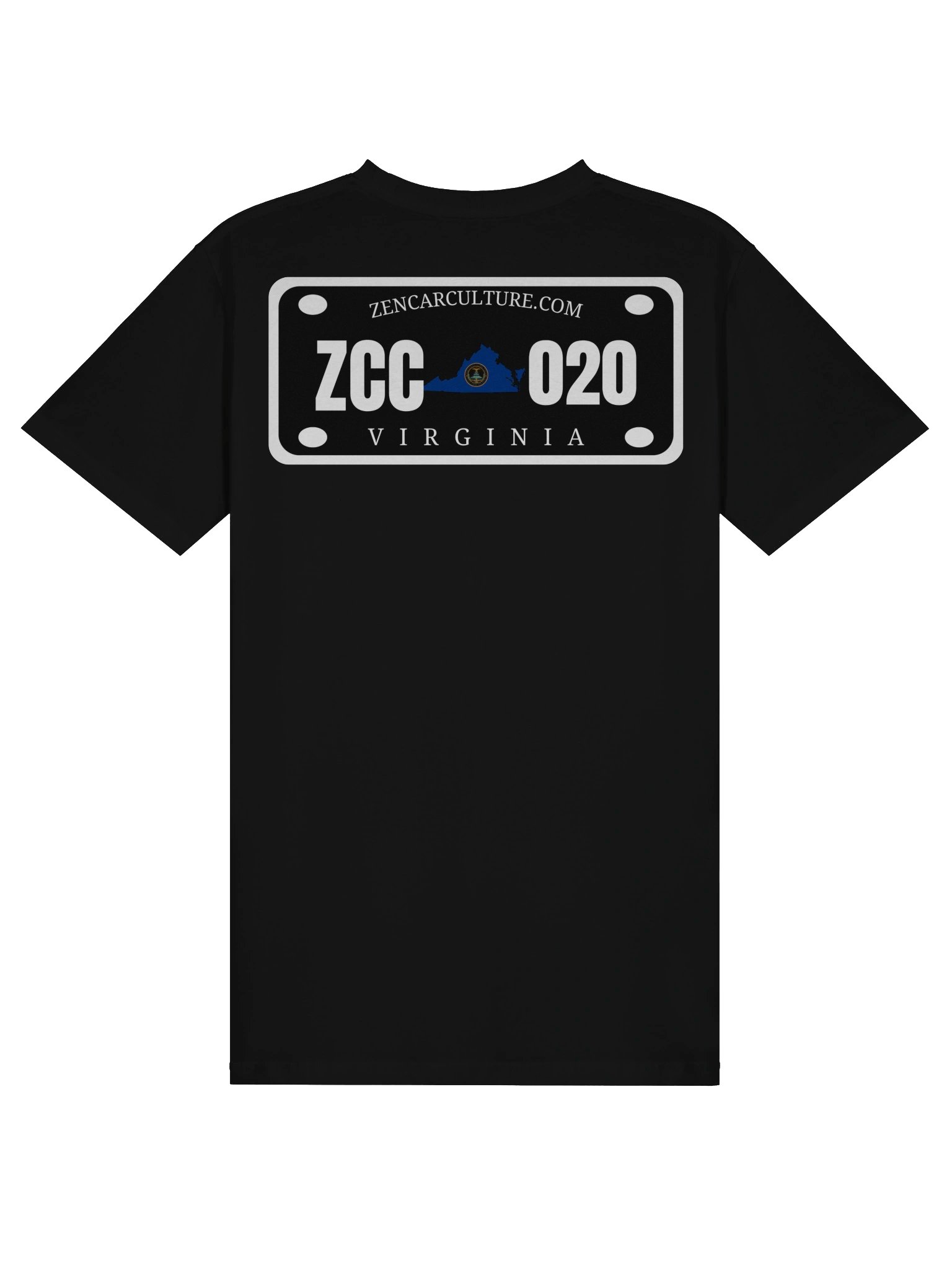 ZCC Virginia License Plate Premium Tee product image (1)