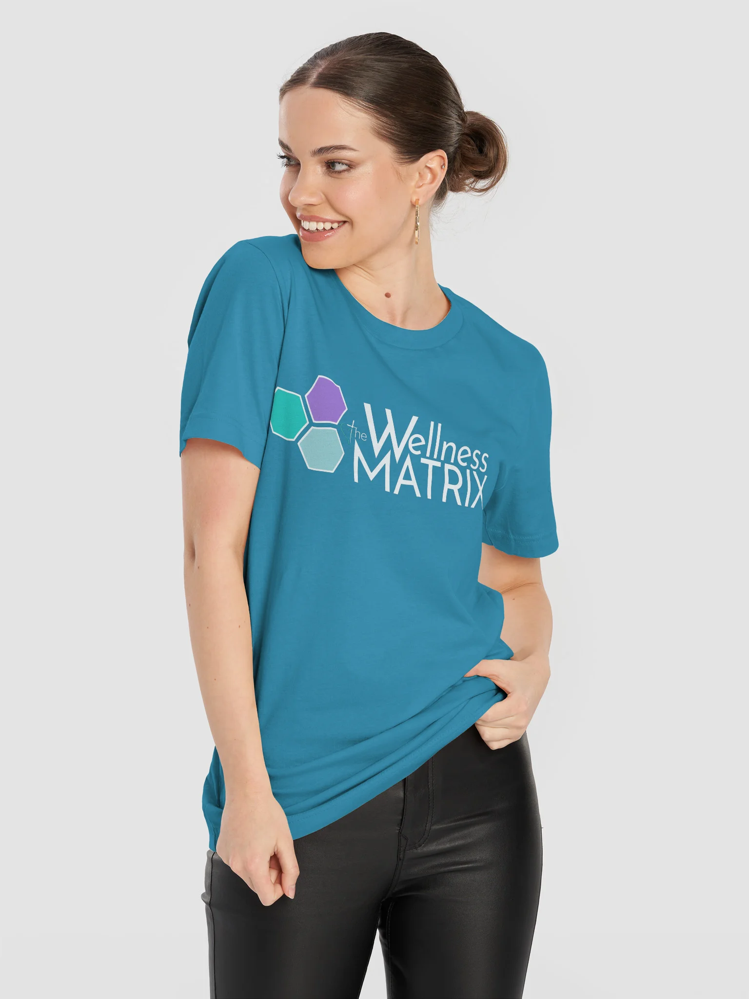The Wellness Matrix Blue Tee Collection product image (21)