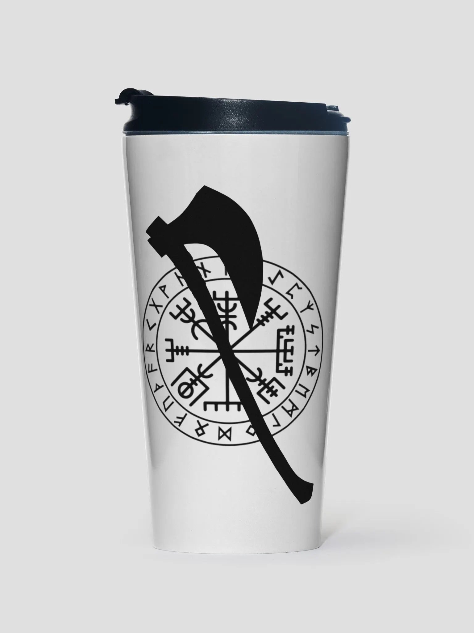 VEGVISIR & AXE - Travel Mug product image (1)