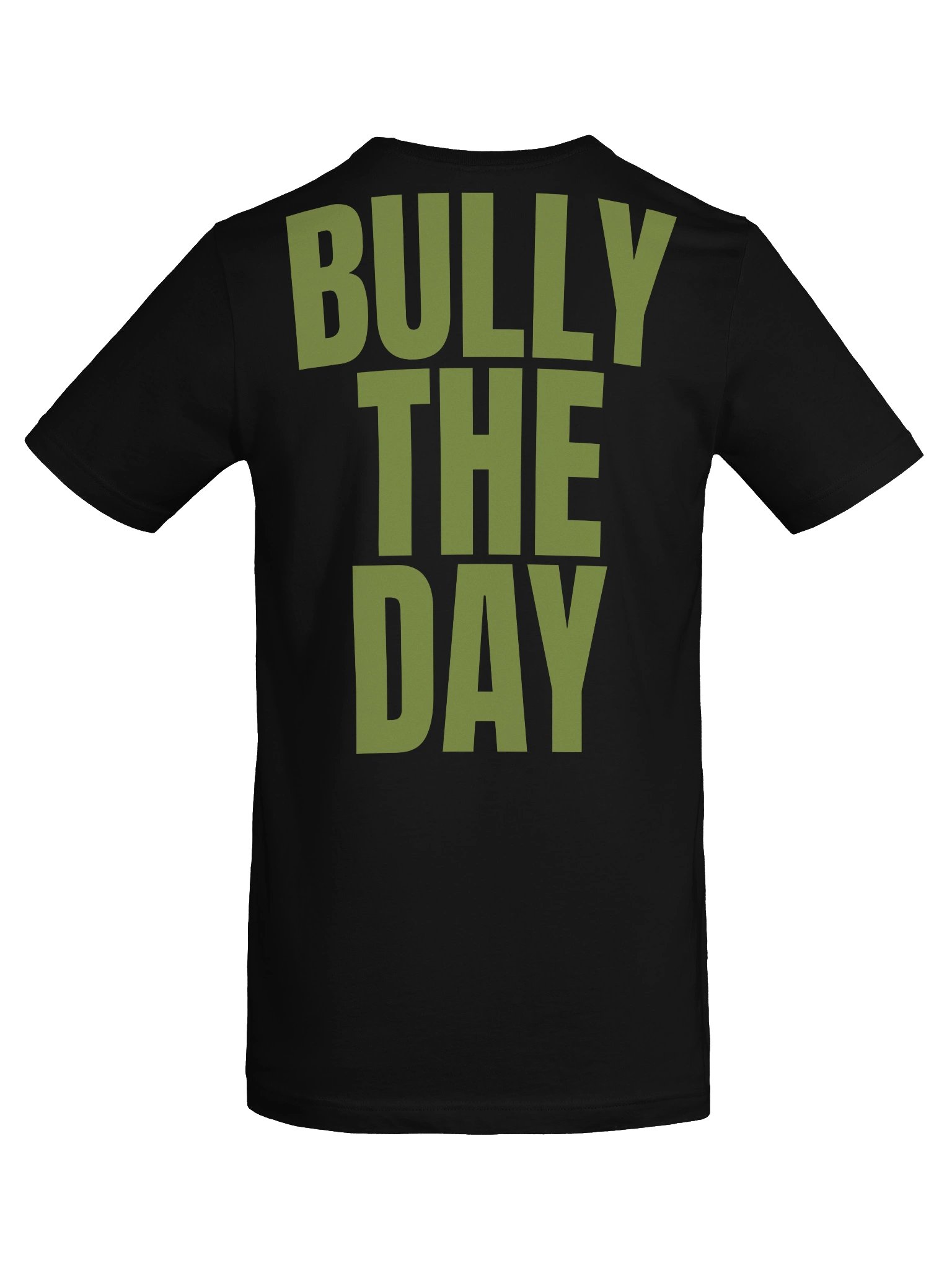 Bully The Day Stacked Tee - Army Green product image (6)