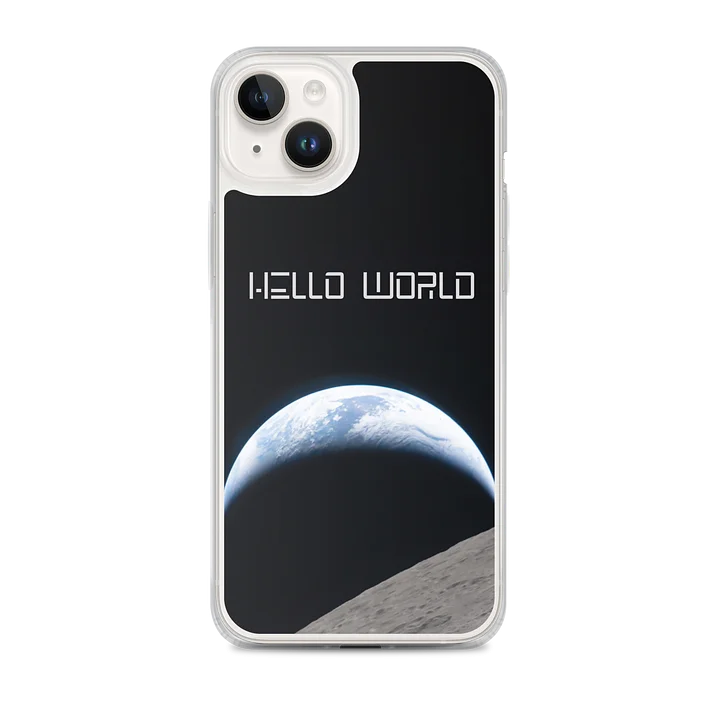 Hello World Artemis Phone Case product image (1)